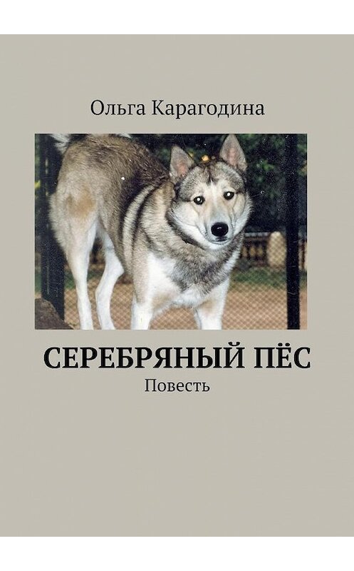 Обложка книги «Cеребряный пёс. Повесть» автора Ольги Карагодины. ISBN 9785448330155.