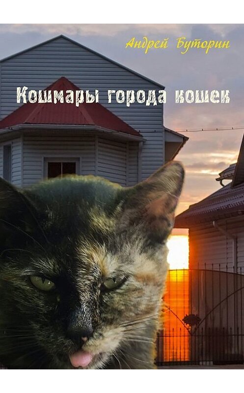 Обложка книги «Кошмары города кошек» автора Андрея Буторина. ISBN 9785447423568.