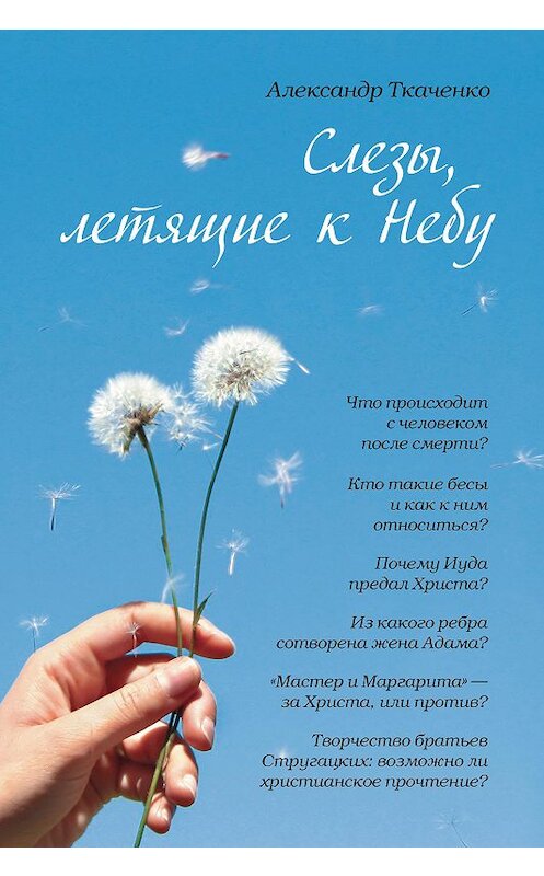 Обложка книги «Слезы, летящие к небу» автора Александр Ткаченко издание 2011 года. ISBN 9785917610955.