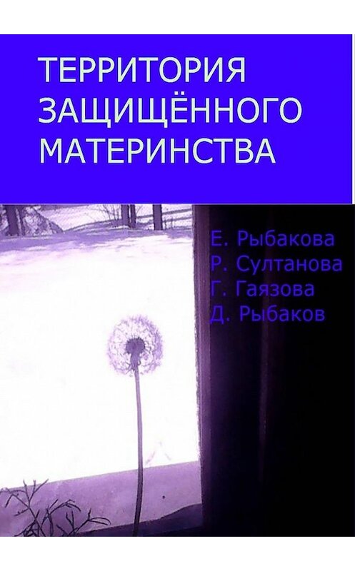 Обложка книги «Территория защищённого материнства» автора . ISBN 9785005056962.
