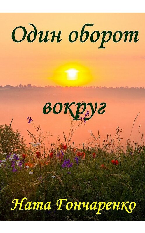 Обложка книги «Один оборот вокруг» автора Нати Гончаренко.