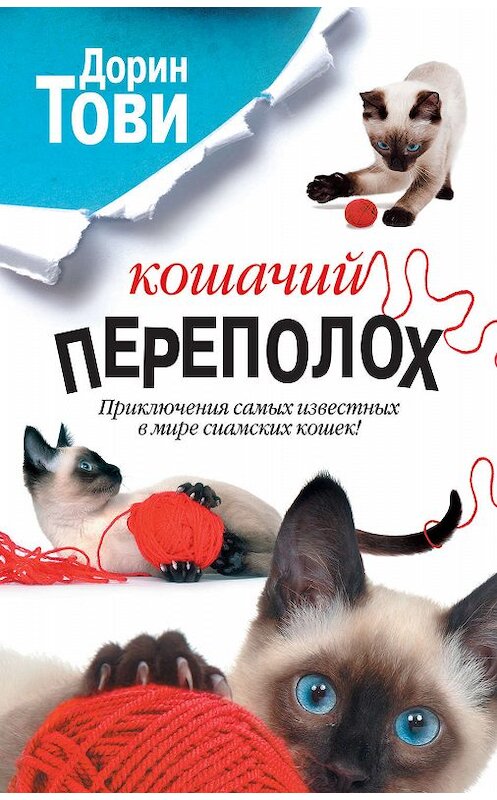 Обложка книги «Кошачий переполох (сборник)» автора Дорина Тови издание 2014 года. ISBN 9785170815258.