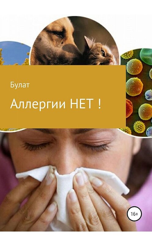 Обложка книги «Аллергии НЕТ!» автора Булата издание 2019 года.