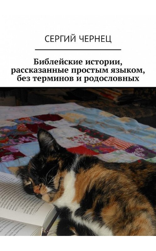 Обложка книги «Библейские истории, рассказанные простым языком, без терминов и родословных» автора Сергия Чернеца. ISBN 9785449050687.
