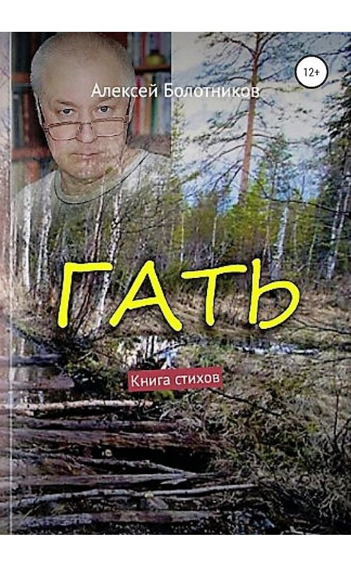 Обложка книги «Гать» автора Алексея Болотникова издание 2020 года.