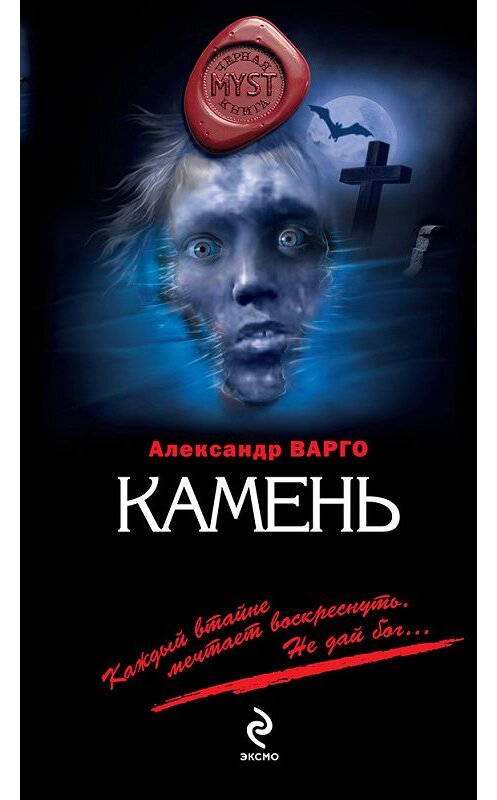 Обложка книги «Камень» автора Александр Варго издание 2012 года. ISBN 9785699574407.