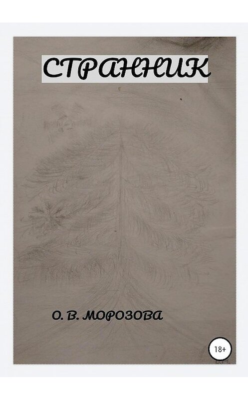 Обложка книги «Странник» автора Ольги Морозовы издание 2020 года.
