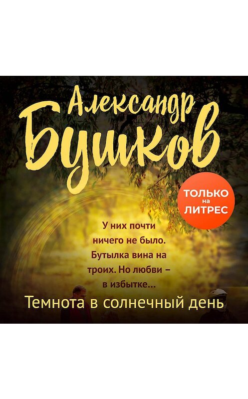 Обложка аудиокниги «Темнота в солнечный день» автора Александра Бушкова.