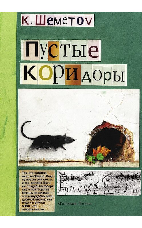 Обложка книги «Пустые коридоры» автора Константина Шеметова издание 2015 года. ISBN 9785000980248.
