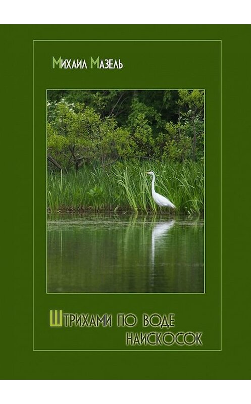 Обложка книги «Штрихами по воде наискосок» автора Михаил Мазели. ISBN 9785447425609.