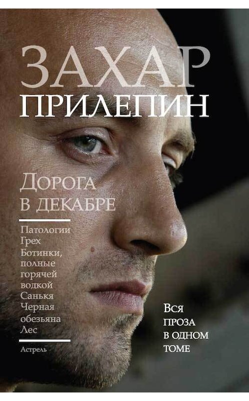 Обложка книги «Дорога в декабре (сборник)» автора Захара Прилепина издание 2012 года. ISBN 9785271404009.