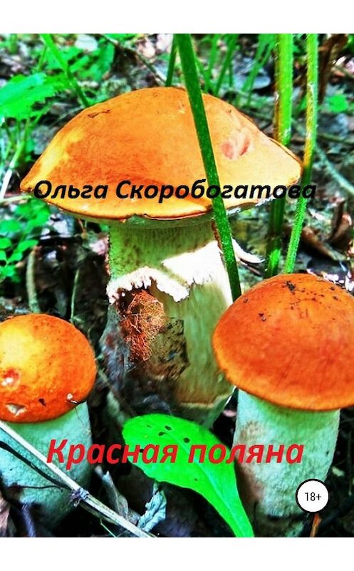 Обложка книги «Красная поляна» автора Ольги Скоробогатовы издание 2019 года.