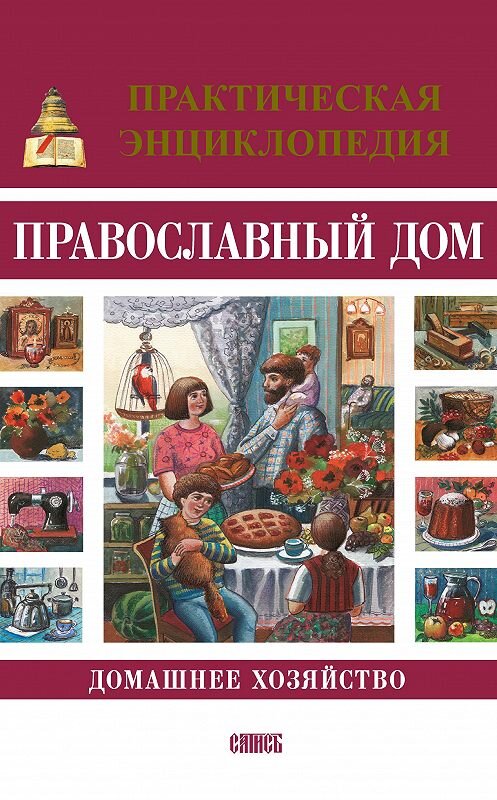 Обложка книги «Православный дом. Домашнее хозяйство. Практическая энциклопедия» автора Олега Казакова издание 2007 года. ISBN 9785786800181.