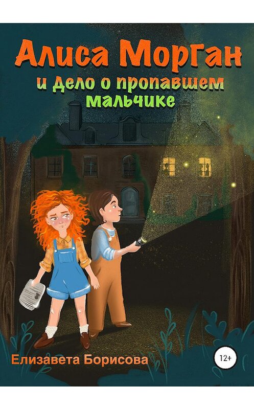 Обложка книги «Алиса Морган. Дело о пропавшем мальчике» автора Елизавети Борисовы издание 2020 года.