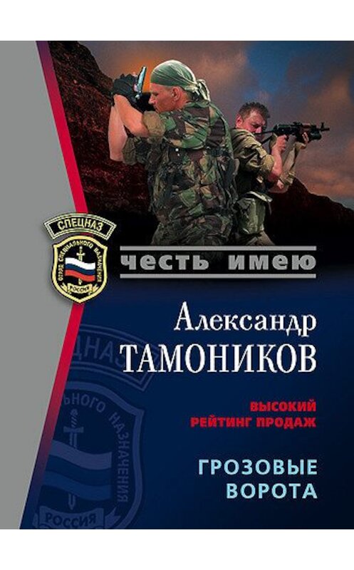 Обложка книги «Грозовые ворота» автора Александра Тамоникова издание 2006 года. ISBN 5699151710.