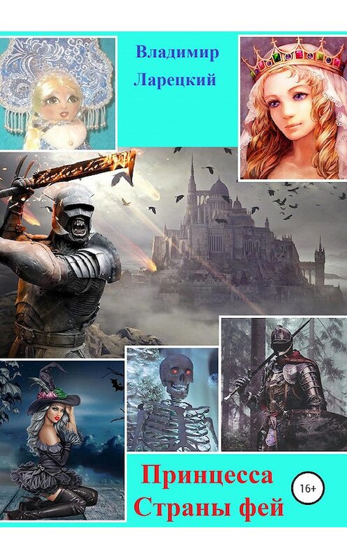 Обложка книги «Принцесса Страны фей» автора Владимира Ларецкия издание 2020 года.