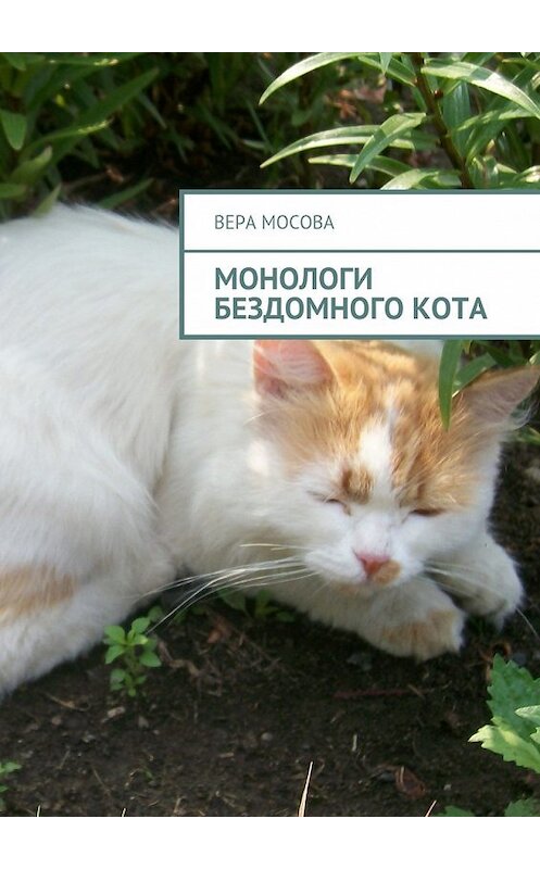 Обложка книги «Монологи бездомного кота» автора Веры Мосовы. ISBN 9785448346590.