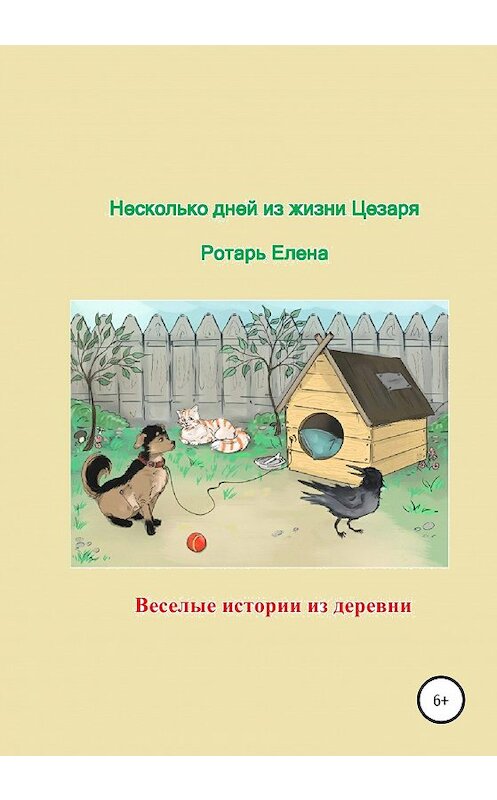 Обложка книги «Несколько дней из жизни Цезаря» автора Елены Ротари издание 2020 года.