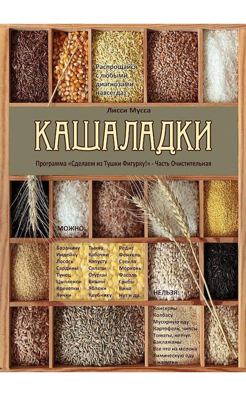 Обложка книги «Кашаладки. Программа «Сделаем из Тушки Фигурку!» Часть Очистительная» автора Лисси Муссы. ISBN 9785448548574.