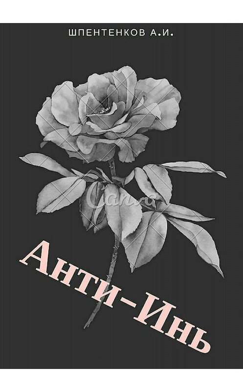 Обложка книги «Анти-Инь» автора Александра Шпентенкова издание 2018 года.