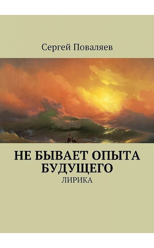 Обложка книги «Не бывает опыта будущего. Лирика» автора Сергея Поваляева. ISBN 9785448596919.