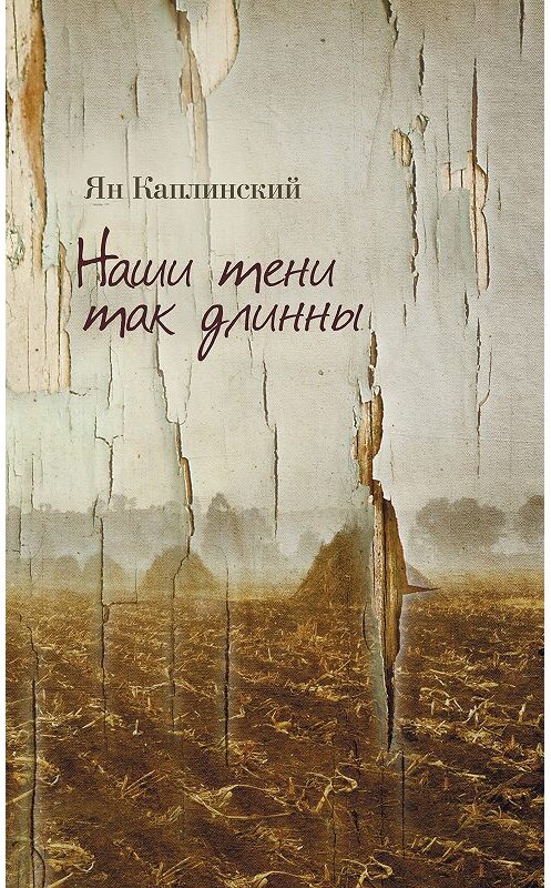 Обложка книги «Наши тени так длинны» автора Яна Каплинския издание 2018 года. ISBN 9785444810484.