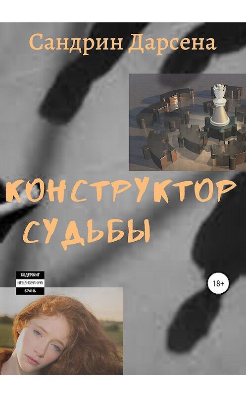 Обложка книги «Конструктор судьбы» автора Сандрина Дарсены издание 2020 года. ISBN 9785532087460.