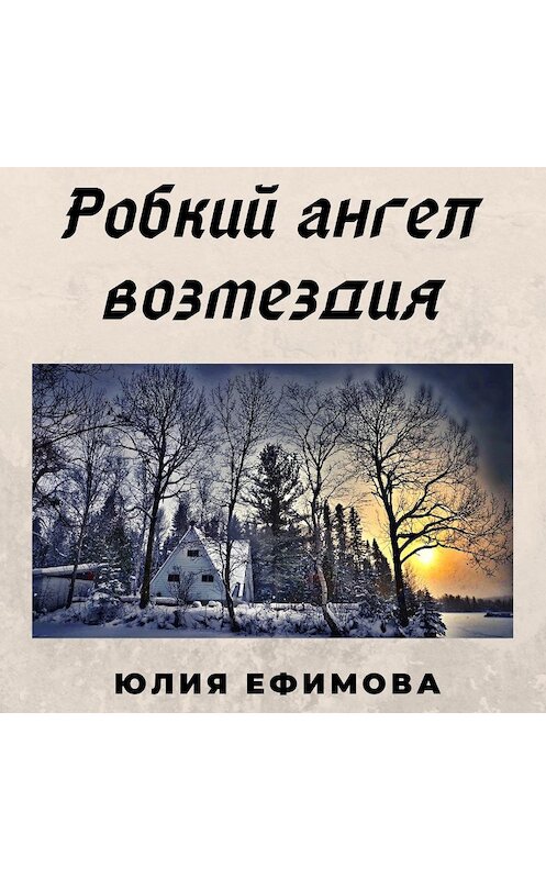Обложка аудиокниги «Робкий ангел возмездия» автора Юлии Ефимовы.