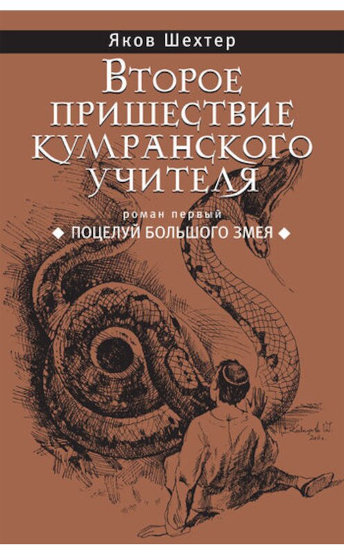 Обложка книги «Поцелуй Большого Змея» автора Якова Шехтера издание 2011 года. ISBN 978596910658.