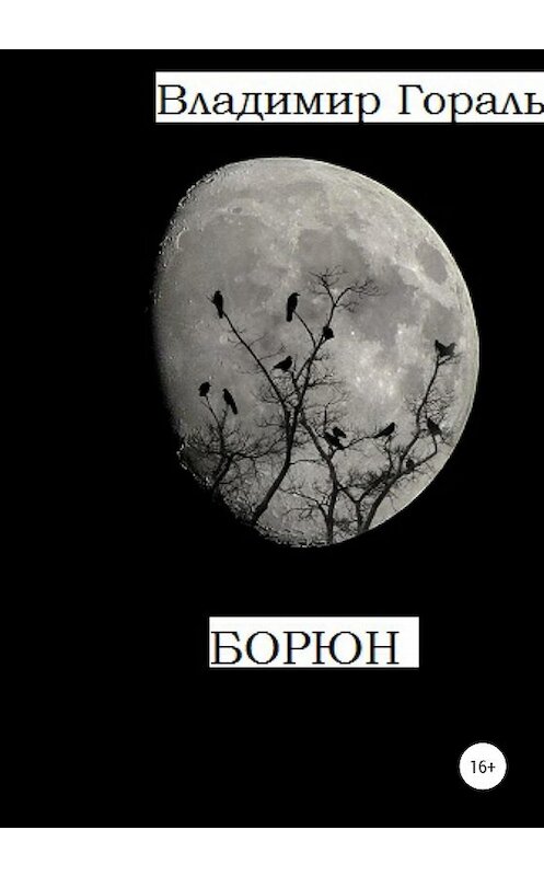 Обложка книги «Борюн» автора Владимир Горали издание 2020 года.