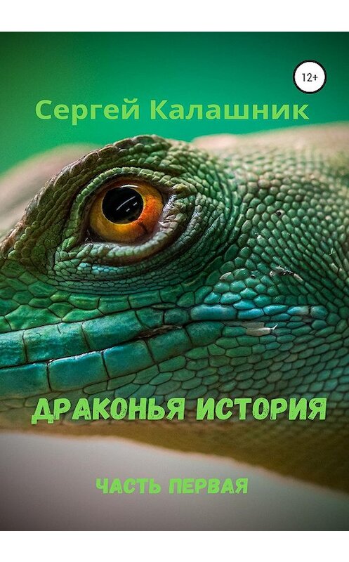 Обложка книги «Драконья история I» автора Сергея Калашника издание 2020 года.