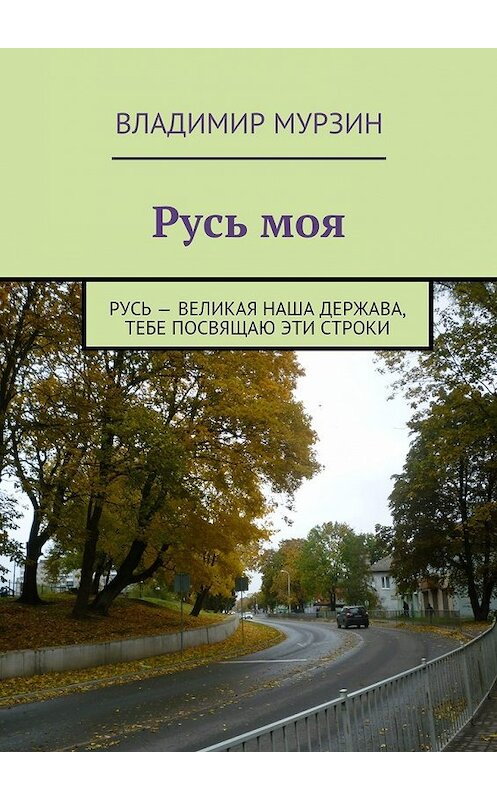 Обложка книги «Русь моя» автора Владимира Мурзина. ISBN 9785448390784.