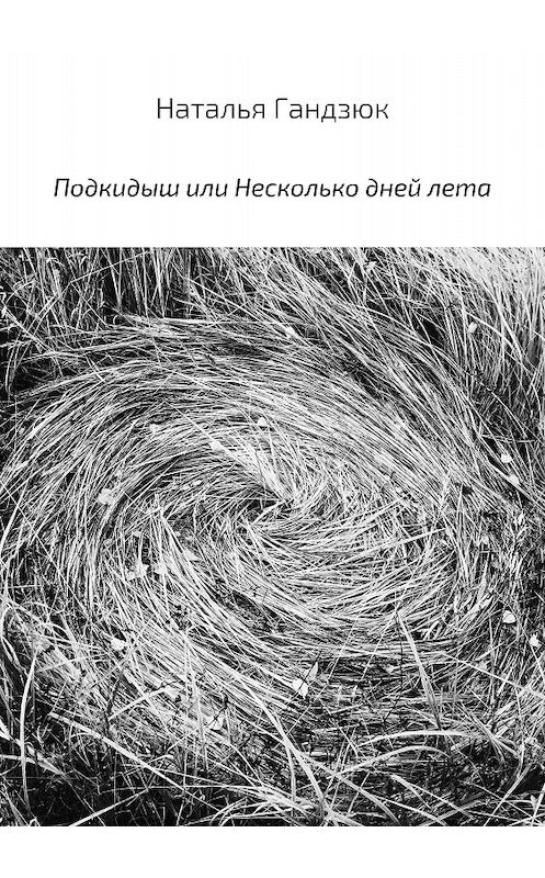 Обложка книги «Подкидыш, или Несколько дней лета» автора Натальи Гандзюка издание 2018 года.