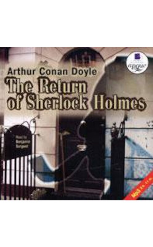 Обложка аудиокниги «The Return of Sherlock Holmes» автора Артура Конана Дойла. ISBN 4607031754597.