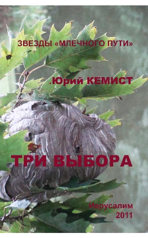Обложка книги «Три выбора» автора Юрия Кемиста.