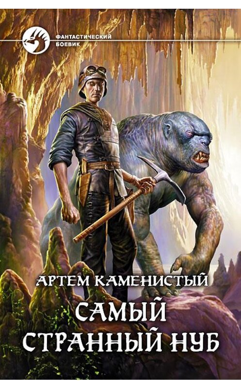 Обложка книги «Самый странный нуб» автора Артема Каменистый издание 2014 года. ISBN 9785992217766.