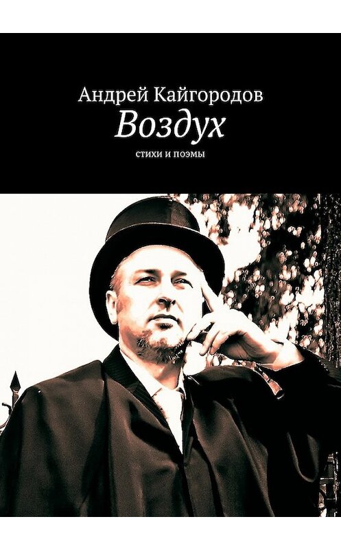 Обложка книги «Воздух» автора Андрея Кайгородова. ISBN 9785447477141.