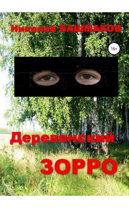 Обложка книги «Деревенский Зорро» автора Николайа Башмакова издание 2019 года.