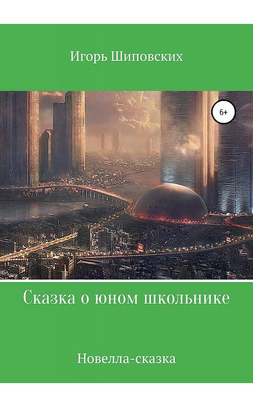 Обложка книги «Сказка о юном школьнике» автора Игоря Шиповскиха издание 2019 года.