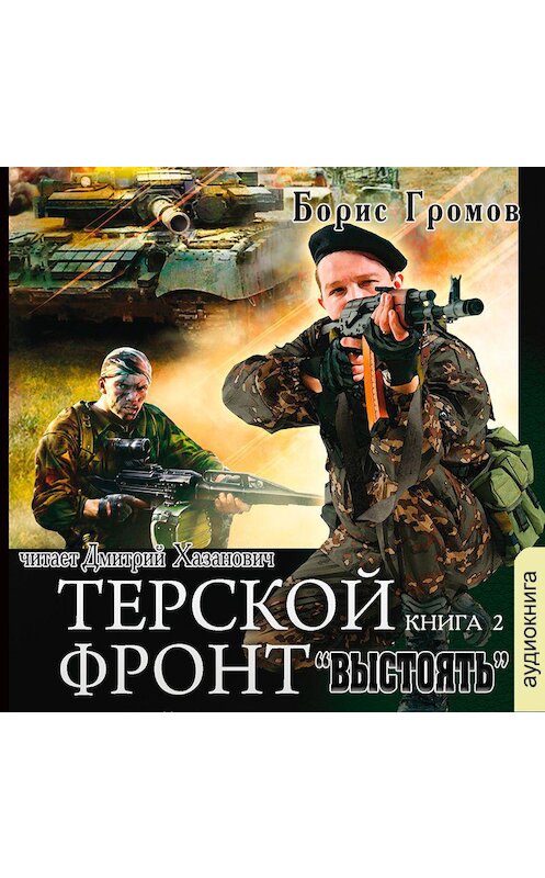 Обложка аудиокниги «Выстоять» автора Бориса Громова.