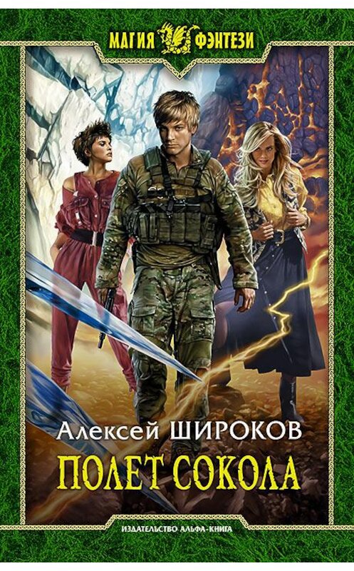Обложка книги «Полет сокола» автора Алексея Широкова издание 2016 года. ISBN 9785992221879.