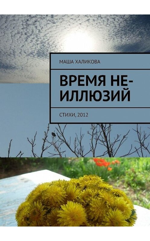 Обложка книги «Время не-иллюзий. Стихи, 2012» автора Маши Халикова. ISBN 9785005191762.