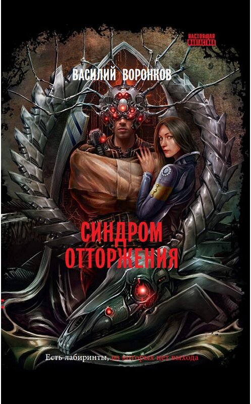 Обложка книги «Синдром отторжения» автора Василия Воронкова издание 2019 года. ISBN 9785604133460.