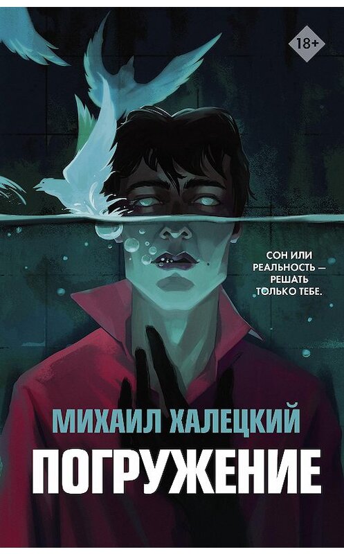 Обложка книги «Погружение» автора Михаила Халецкия издание 2020 года. ISBN 9785171217105.