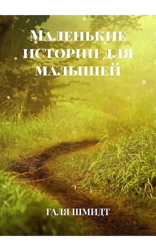 Обложка книги «Маленькие истории для малышей» автора Гали Шмидта. ISBN 9785449881885.