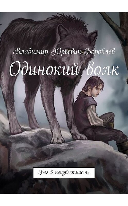 Обложка книги «Одинокий волк. Бег в неизвестность» автора Владимира Боровлёва. ISBN 9785449347695.