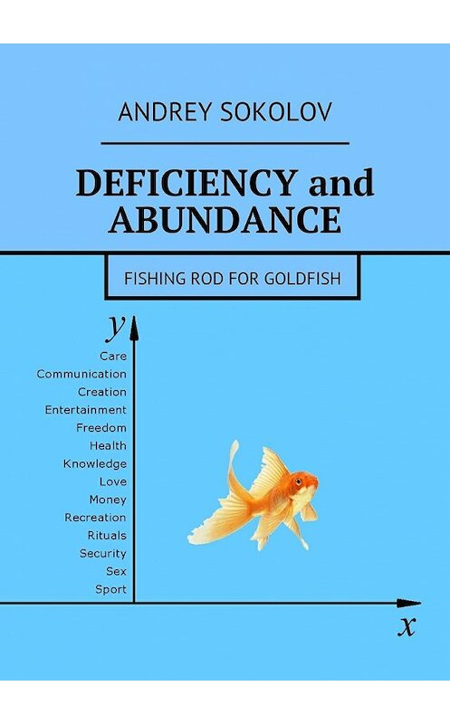 Обложка книги «Deficiency and abundance. Fishing Rod for Goldfish» автора Andrey Sokolov. ISBN 9785449095527.