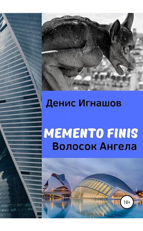 Обложка книги «Memento Finis. Волосок Ангела» автора Дениса Игнашова издание 2019 года.