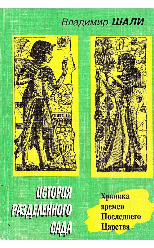 Обложка книги «История разделенного сада» автора Владимир Шали. ISBN 5871700403.