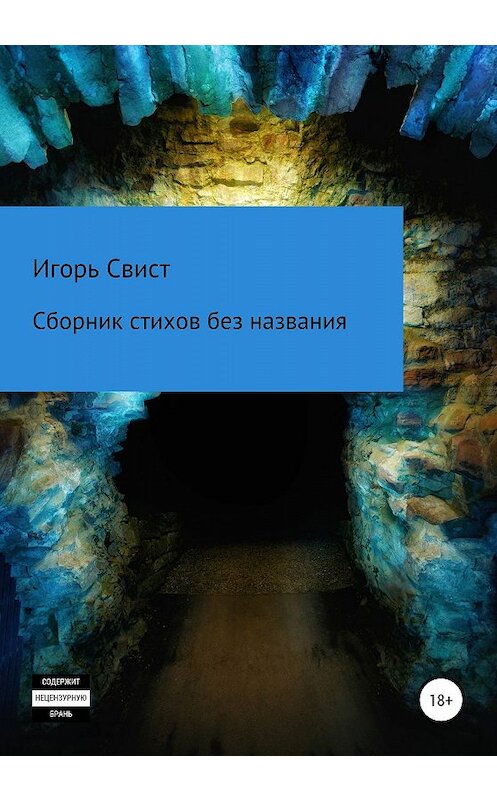 Обложка книги «Сборник стихов без названия» автора Игоря Свиста издание 2019 года.